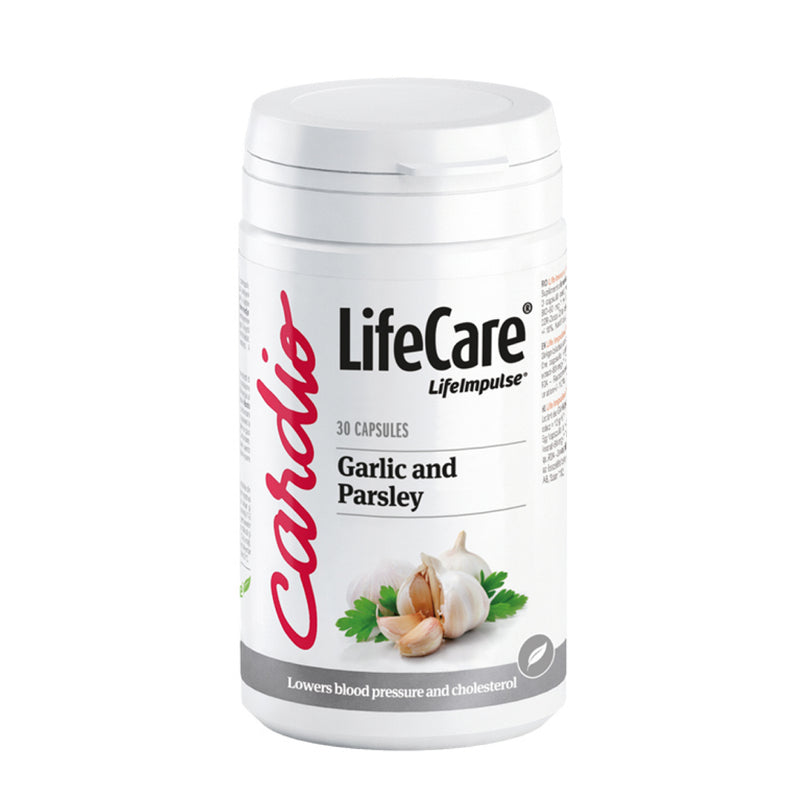 Garlic and Parsley, supports cardiovascular health